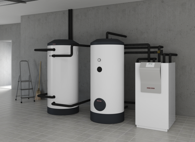 STIEBEL ELTRON DHW cylinder SBB 302 WP