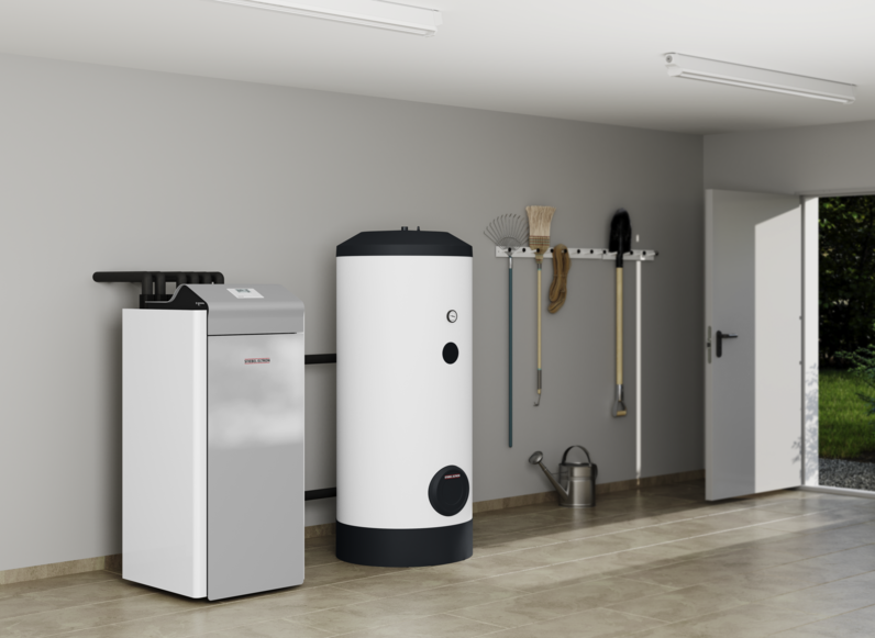 STIEBEL ELTRON DHW cylinder SBB 501 WP SOL